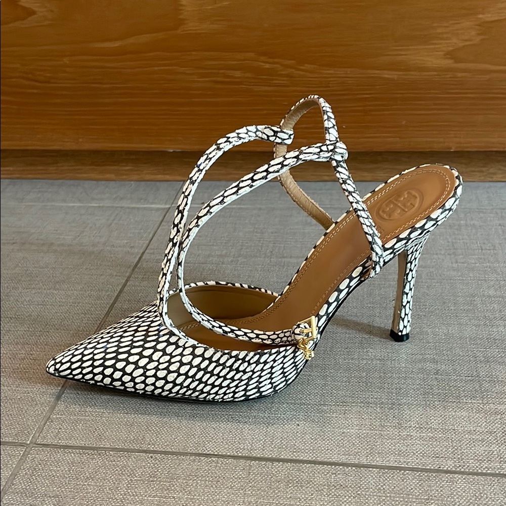 Tory Burch Penelope Ankle-Strap Pumps size 6.5 excellent condition - Picture 3 of 5